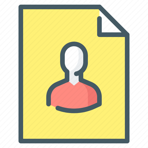 Page, document, customer, my page icon - Download on Iconfinder