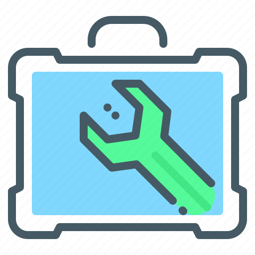 Service, tools, suitcase, case, wrench icon - Download on Iconfinder