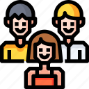 avatar, group, human, man, people, profile, team