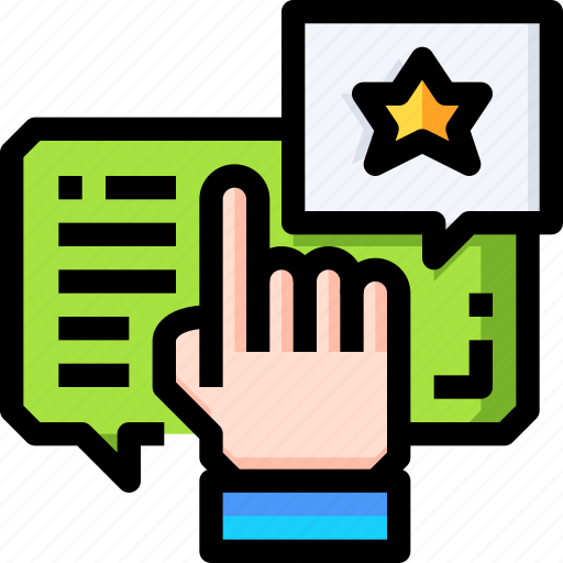 Chat, chatbox, communication, favorite, message, rate, star icon - Download on Iconfinder