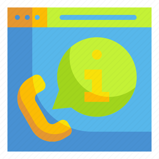 Communication, help, informantion, phone, support icon - Download on Iconfinder