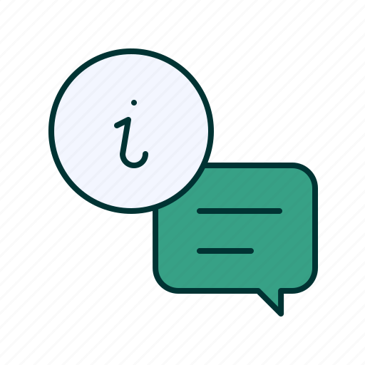 Info, help, chat, support icon - Download on Iconfinder