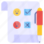 feedback form, feedback reaction, customer response, customer review, emoji reaction 