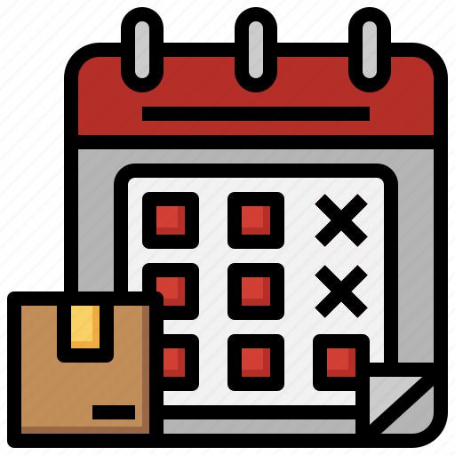 And, calendar, cargo, date, delivery, schedule, shipping icon - Download on Iconfinder