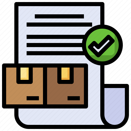 And, box, delivery, details, package, paperwork, shipping icon - Download on Iconfinder