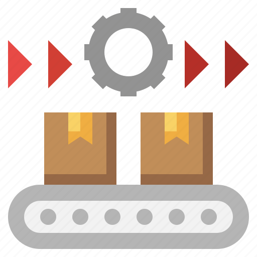 And, conveyor, delivery, package, packages, shipping, warehouse icon - Download on Iconfinder