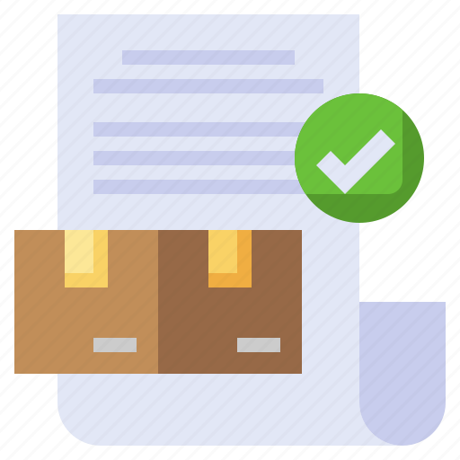 And, box, delivery, details, package, paperwork, shipping icon - Download on Iconfinder