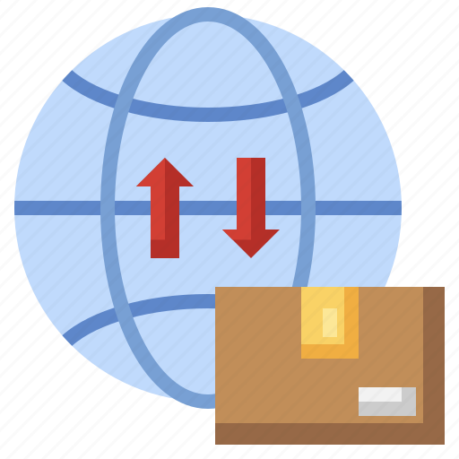 And, delivery, globe, package, post, shipping, world icon - Download on Iconfinder