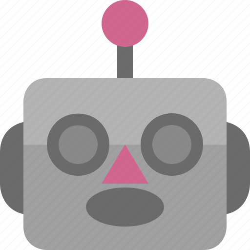 Atonished, avatar, cute, emoji, emoticon, machine, robot icon - Download on Iconfinder