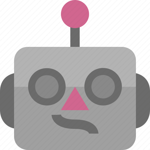 Avatar, confused, cute, emoji, emoticon, machine, robot icon - Download on Iconfinder