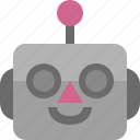 avatar, cute, emoji, emoticon, happy, machine, robot