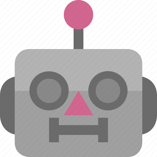 Avatar, cute, emoji, emoticon, machine, robot, silence icon - Download on Iconfinder