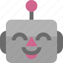 avatar, cute, emoji, emoticon, machine, robot, tongue