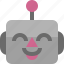 avatar, cute, emoji, emoticon, machine, robot, tongue 