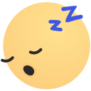 emoji, face, sleep, sleeping, snore, tired, zzz