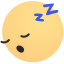 emoji, face, sleep, sleeping, snore, tired, zzz 