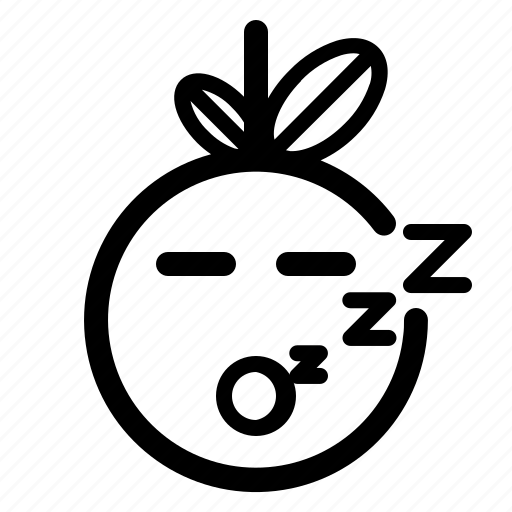Character, cute, emoji, emoticon, sleep icon - Download on Iconfinder