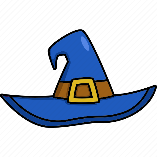 Hat, witch, wizard, sorcerer, magic, halloween icon - Download on Iconfinder