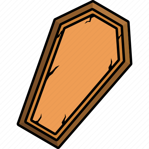 Coffin, funerary, box, wooden, corpse, halloween icon - Download on Iconfinder