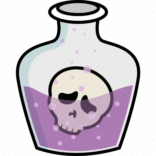 Death, potion, poison, liquid, halloween icon - Download on Iconfinder