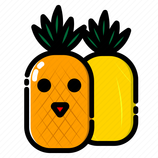 Fruit, fruits, healthy, pineapple icon - Download on Iconfinder