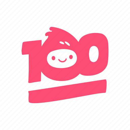 Kawaii, cute, emoji, number, face icon - Download on Iconfinder