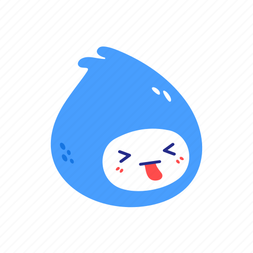 Kawaii, cute, emoji, emoticon, smile, tongue icon - Download on Iconfinder