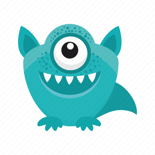 Monster, illustration, cartoon, cute, funny, halloween, alien icon - Download on Iconfinder