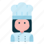 chef, women, cook, female, avatar 