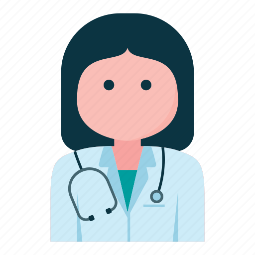 Doctor, women, medical, avatar, person icon - Download on Iconfinder