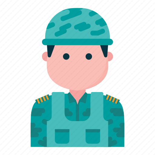 Soldier, army, military, private, avatar, person icon - Download on Iconfinder