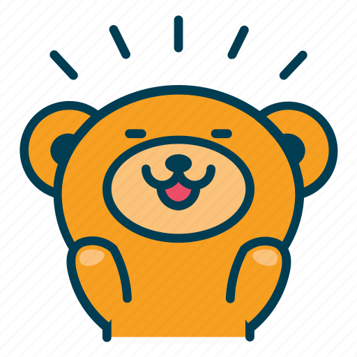 Bear sticker - Download on Iconfinder on Iconfinder