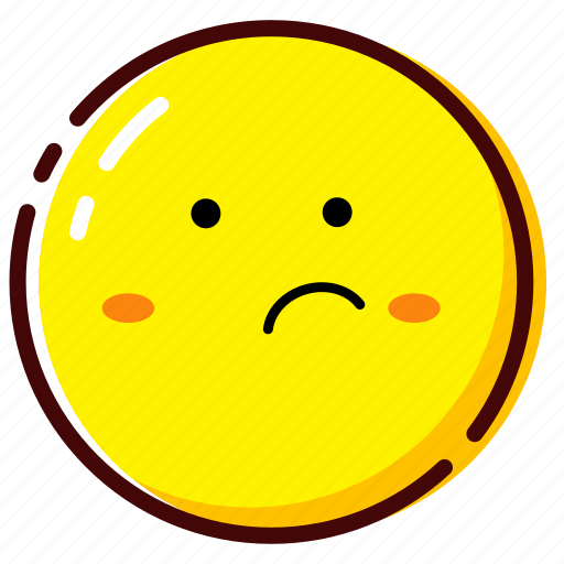 Confused, cute, emoji, emoticon, expression icon - Download on Iconfinder