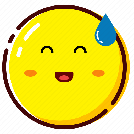 Cute, emoji, emoticon, expression, minder icon - Download on Iconfinder