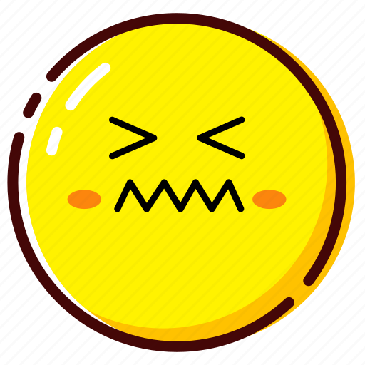 Cute, emoji, emoticon, expression, sick icon - Download on Iconfinder