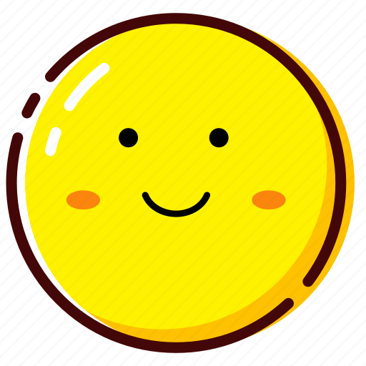 Cute, emoji, emoticon, expression, smile icon - Download on Iconfinder
