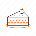 birthday, cake, muffin