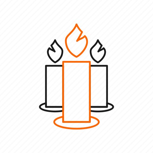 Candle, candles, decoration icon - Download on Iconfinder