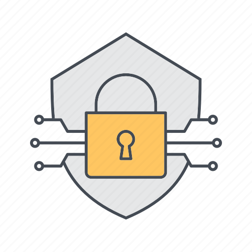 Hacker, shield lock, virus icon - Download on Iconfinder