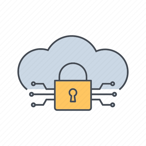 Cloud lock, cyber crime, virus icon - Download on Iconfinder