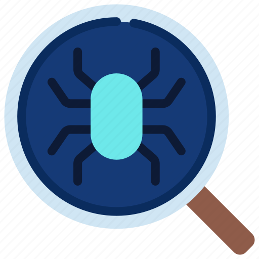 Bug, search, illegal, research, malware icon - Download on Iconfinder