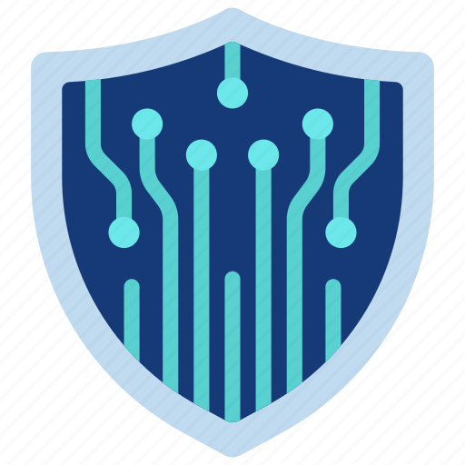 Cyber, shield, illegal, protected, secure icon - Download on Iconfinder