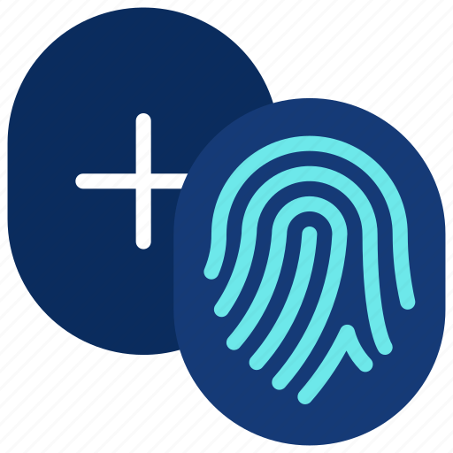 Duplicate, fingerprint, illegal, duplication icon - Download on Iconfinder