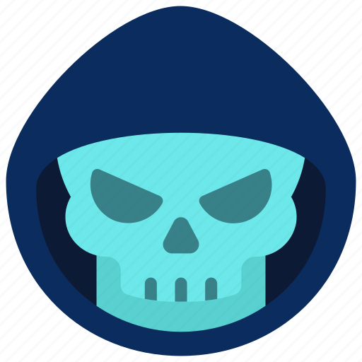 Hooded, hacker, skull, illegal, evil, hack icon - Download on Iconfinder