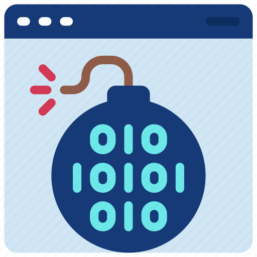 Website, binary, bomb, illegal, code, bombing icon - Download on Iconfinder