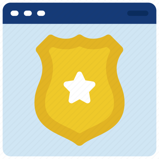 Website, police, illegal, law, enforcement icon - Download on Iconfinder