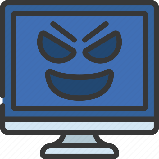 Evil, computer, illegal, malware, computing icon - Download on Iconfinder
