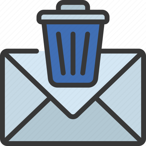Junk, mail, illegal, email, binned icon - Download on Iconfinder