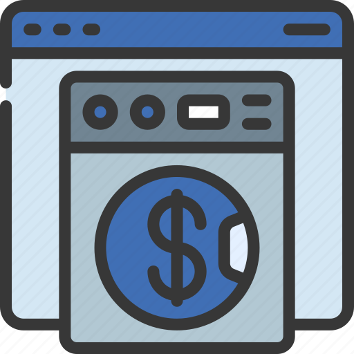 Online, money, laundering, illegal, cleaning icon - Download on Iconfinder