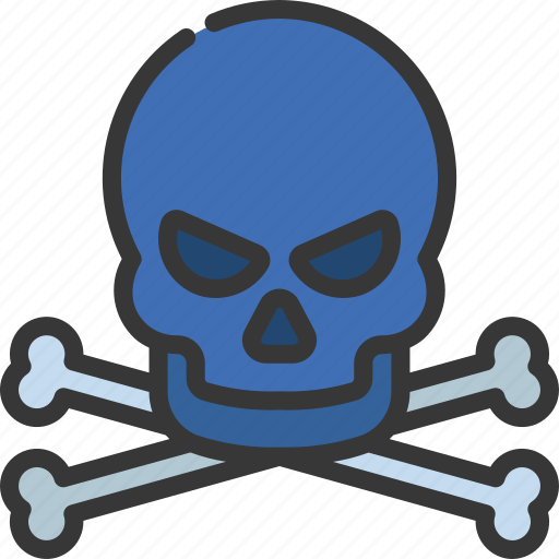 Skull, and, crossbones, illegal, death, hack icon - Download on Iconfinder